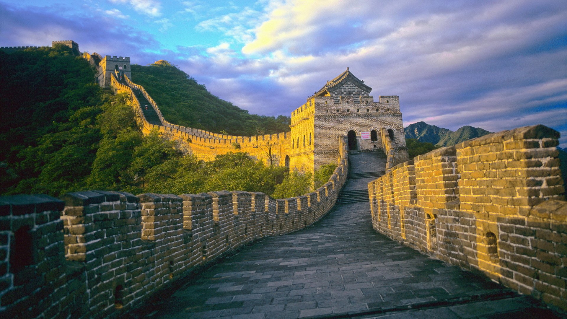Great Wall Of China Panorama Wallpaper On