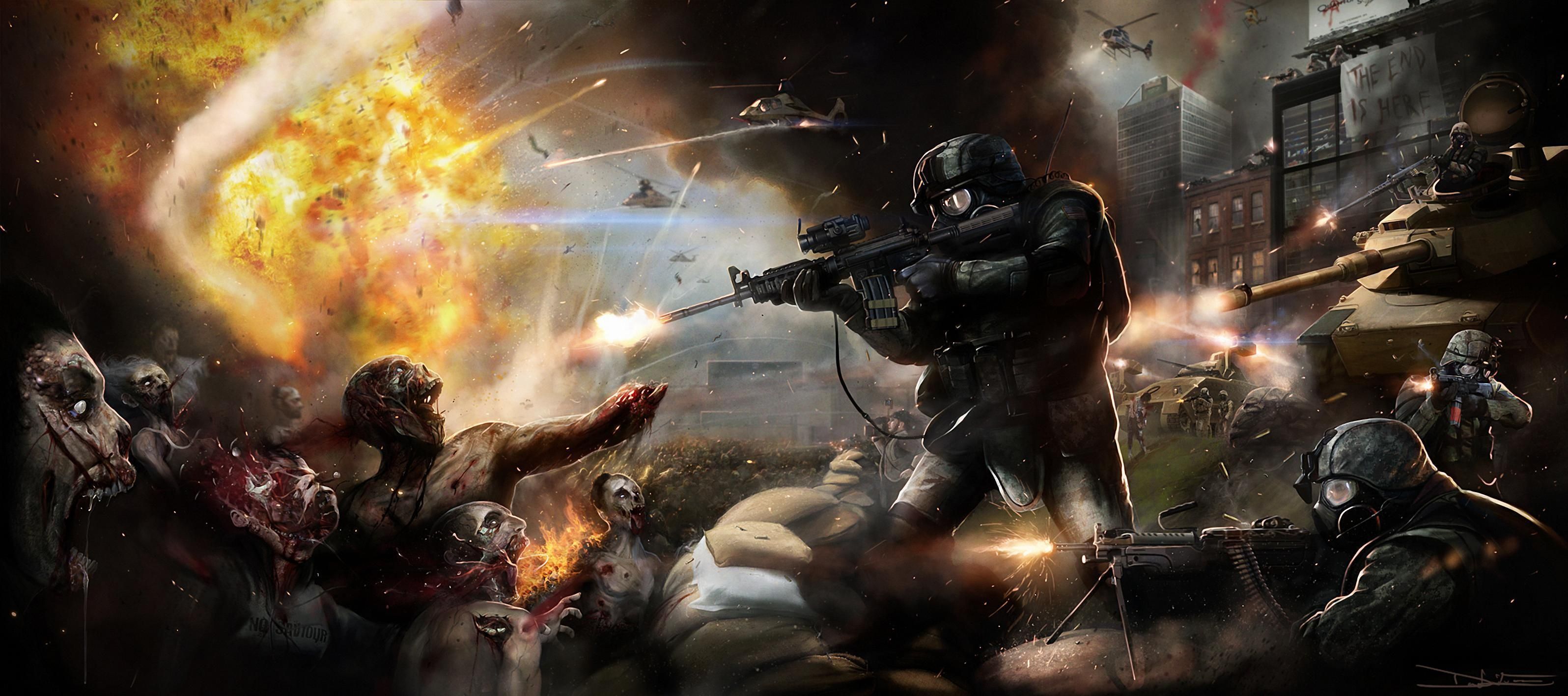 Minecraft Bloodydisgusting Wallpaper World War Z Battle Of