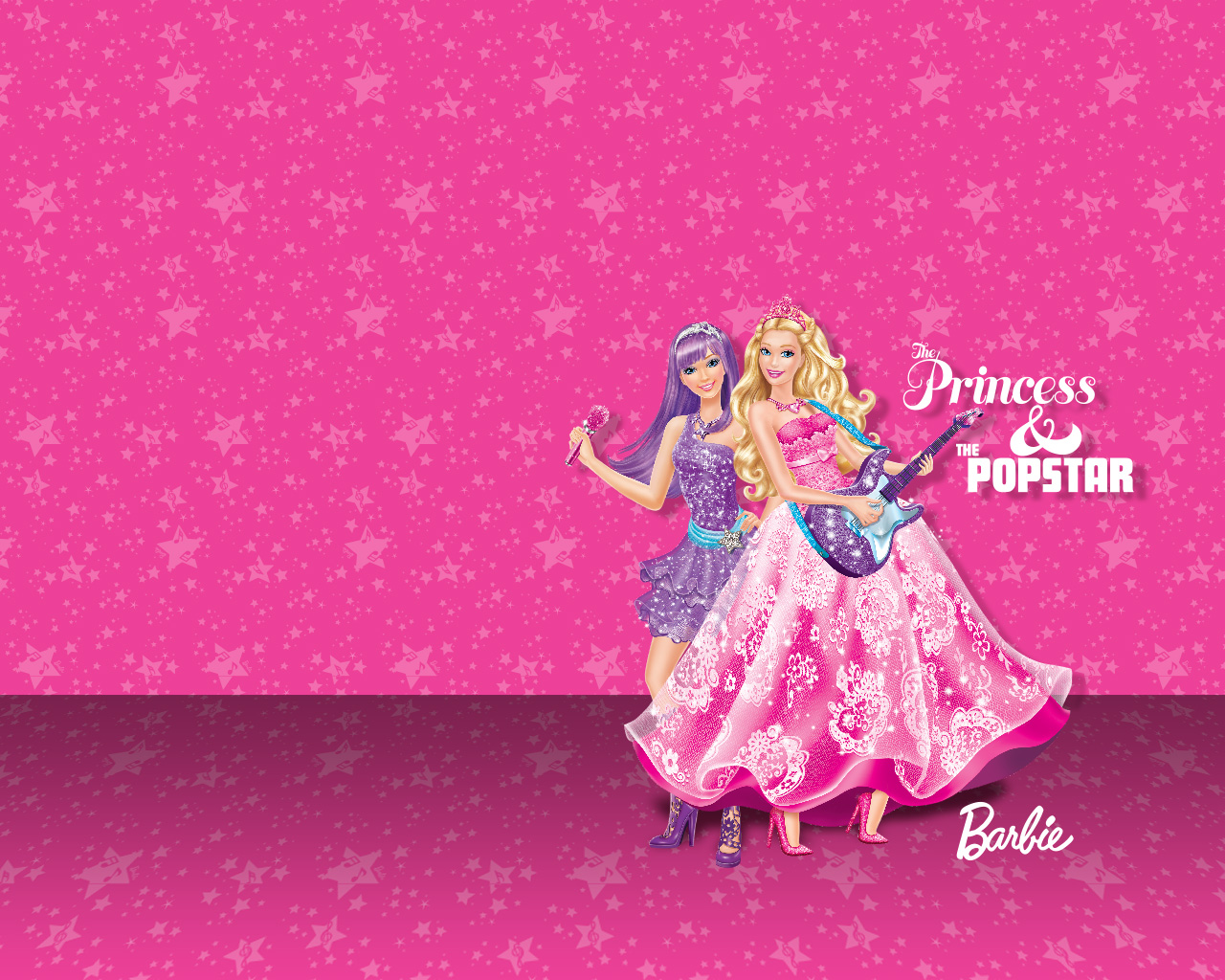 Barbie The Princess Popstar Wallpaper High Quality Design