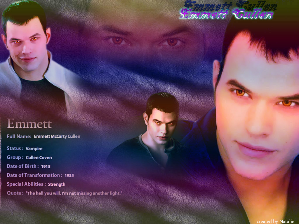 Emmett Cullen Twilight Movie Wallpaper