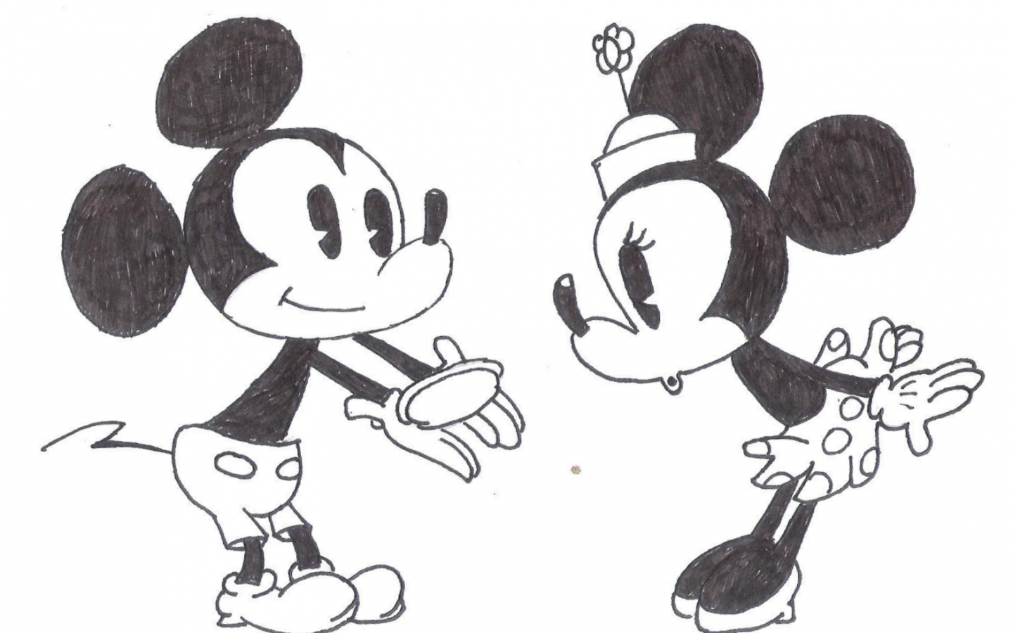 Minnie And Mickey Mouse Swag Image For