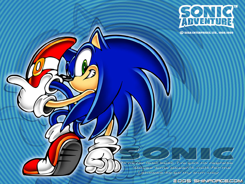 Sonic Adventure Wallpaper Sega Dreamcast Res Shin