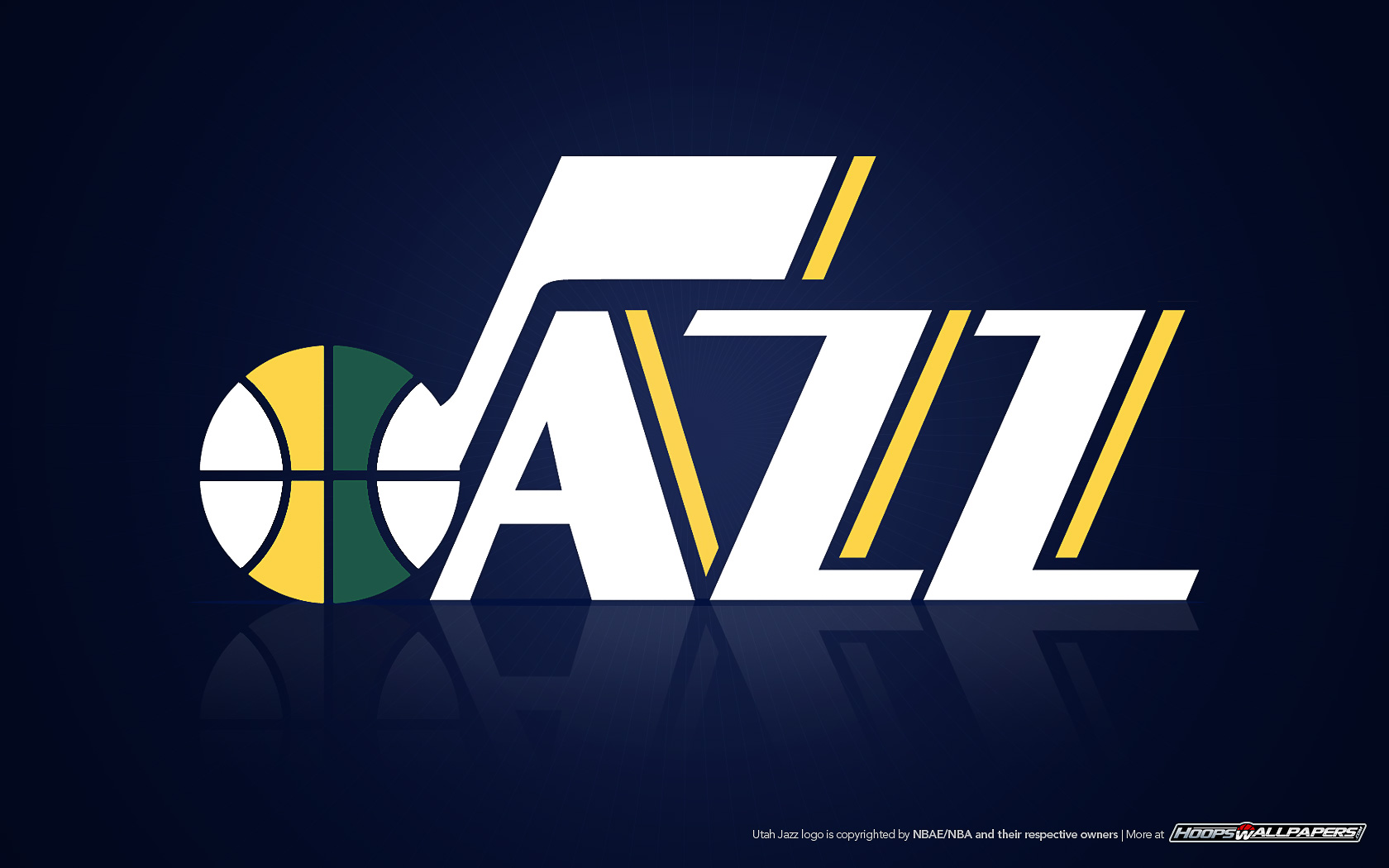 Utah Jazz Logo From Hoopswallpaper X