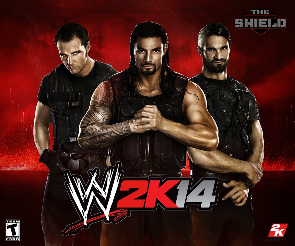 WWE 2K14 THE SHIELD WALLPAPER by AHD GFX on