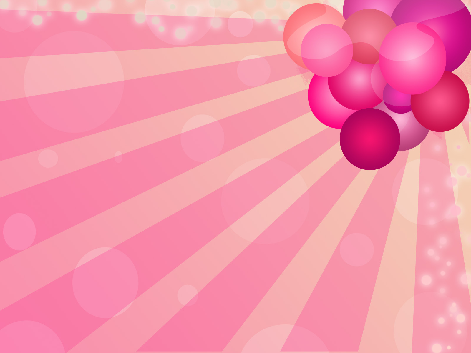 Cute Pink Wallpaper HD Background 1600x1200