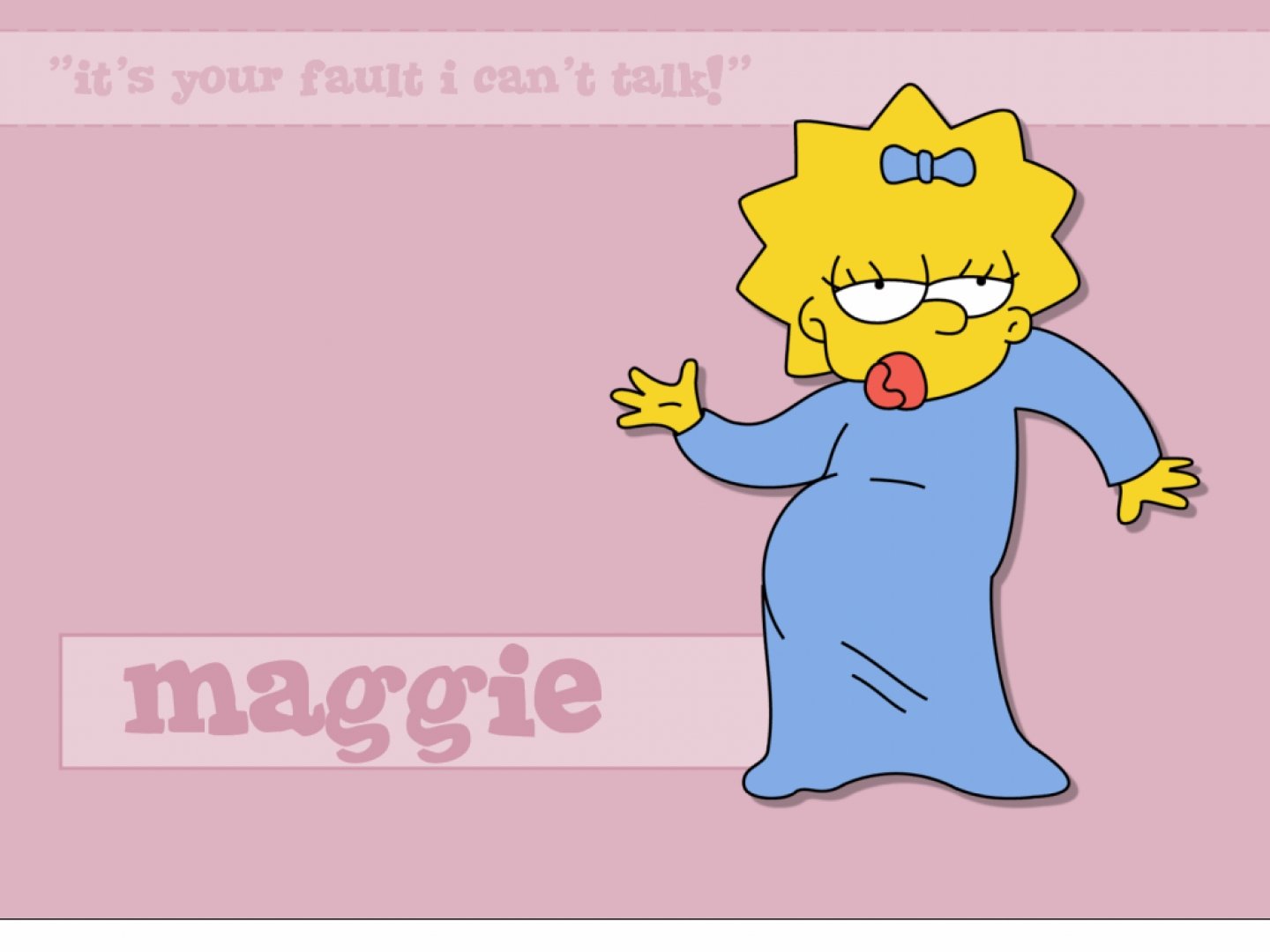 Best Maggie Simpson Wallpaper Id For High Resolution HD