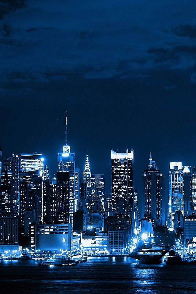 New York Skyline iPhone Wallpaper City World