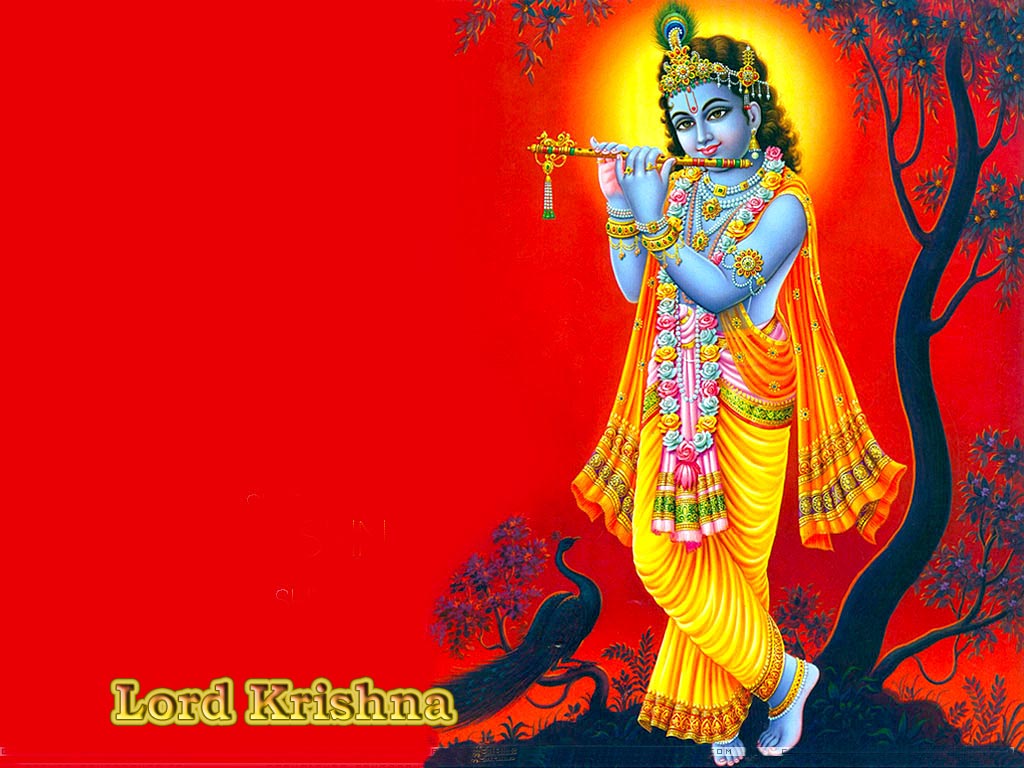 Hinduism Worship Wallpaper Shri Krishna