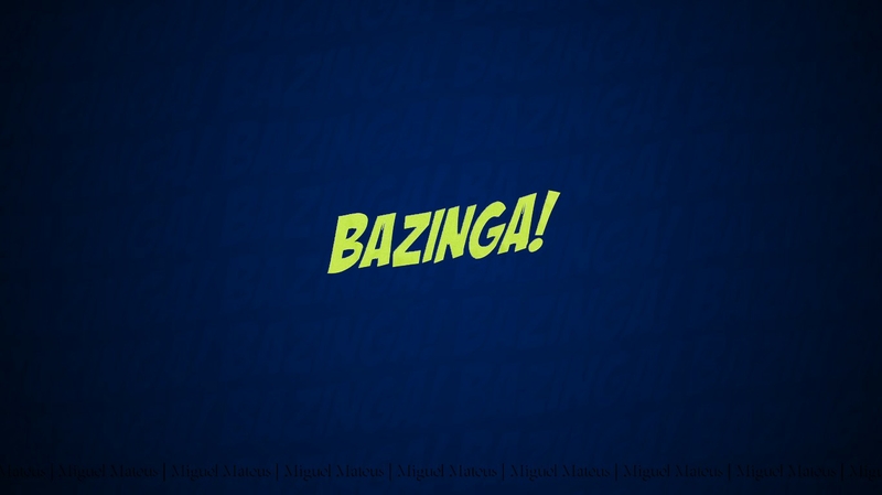Big Bang Theory Bazinga Wallpaper Funny