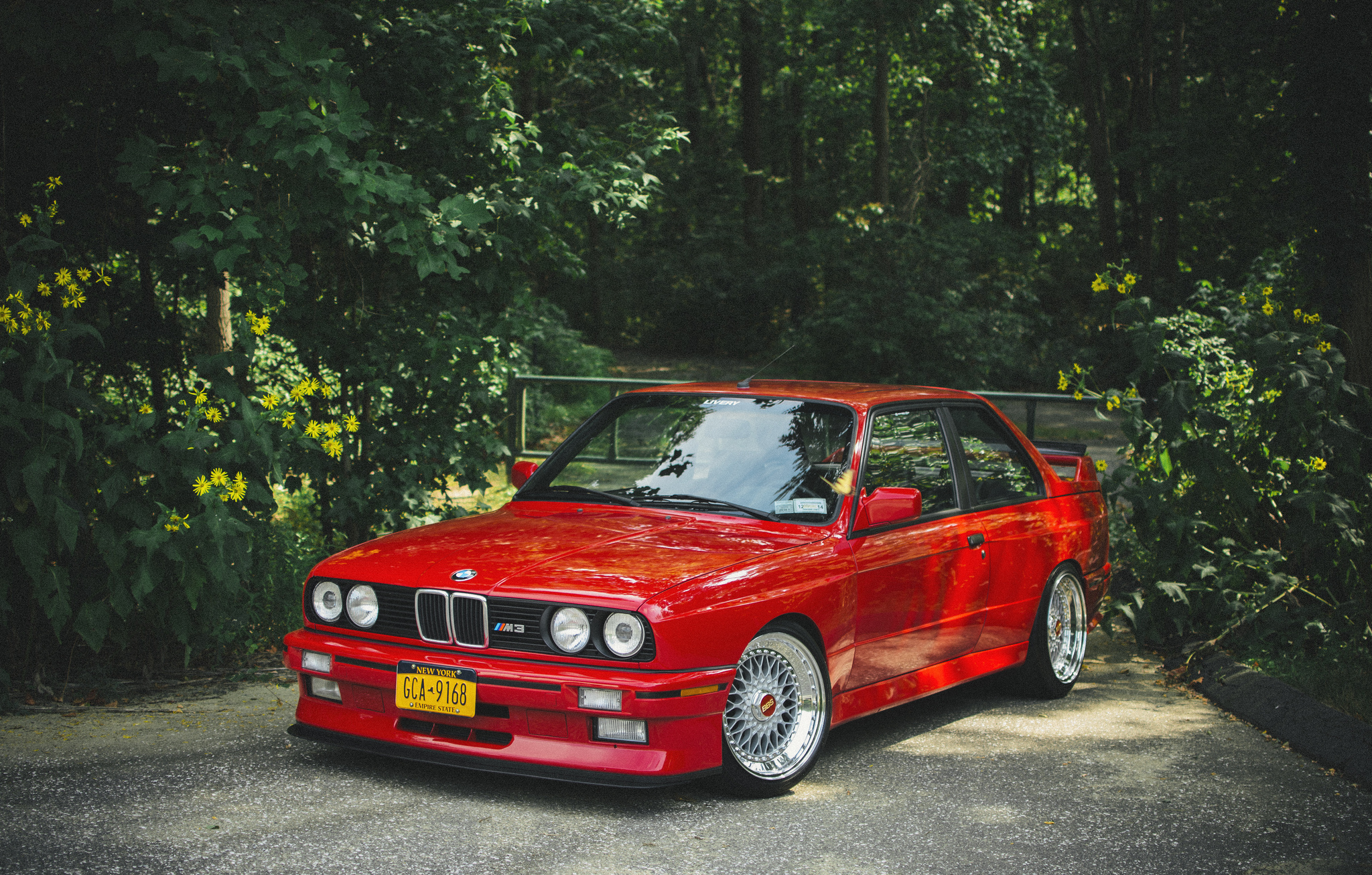 bmw e30 m3 red