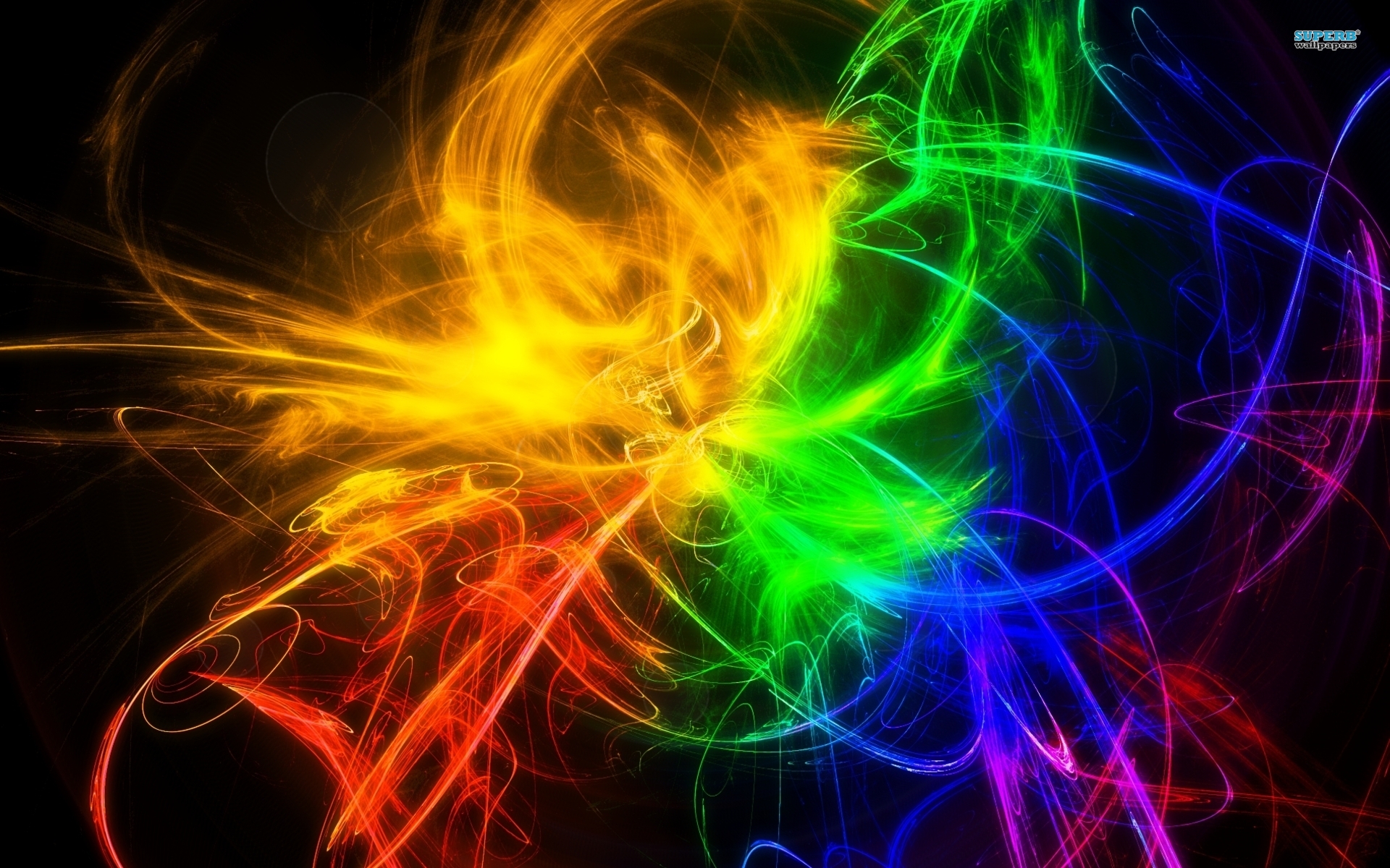 Colours Abstract High Def Wallpaper