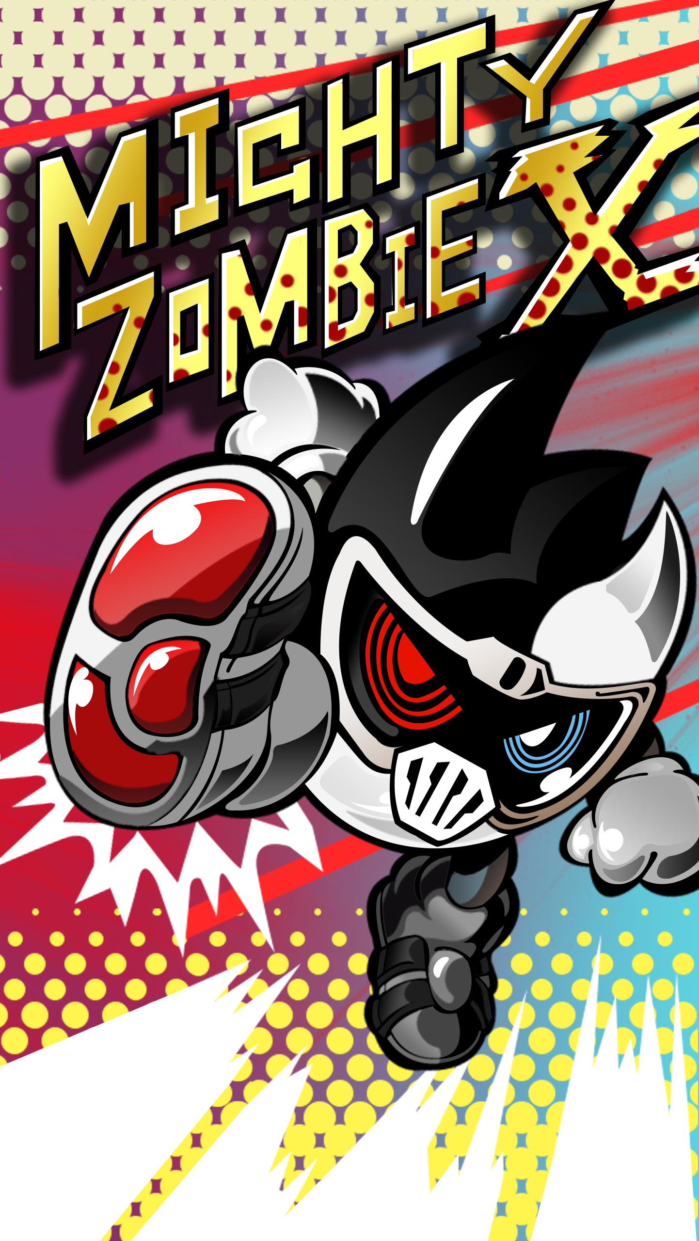 Mighty Zombie X Phone Wallpaper By Raidenzein