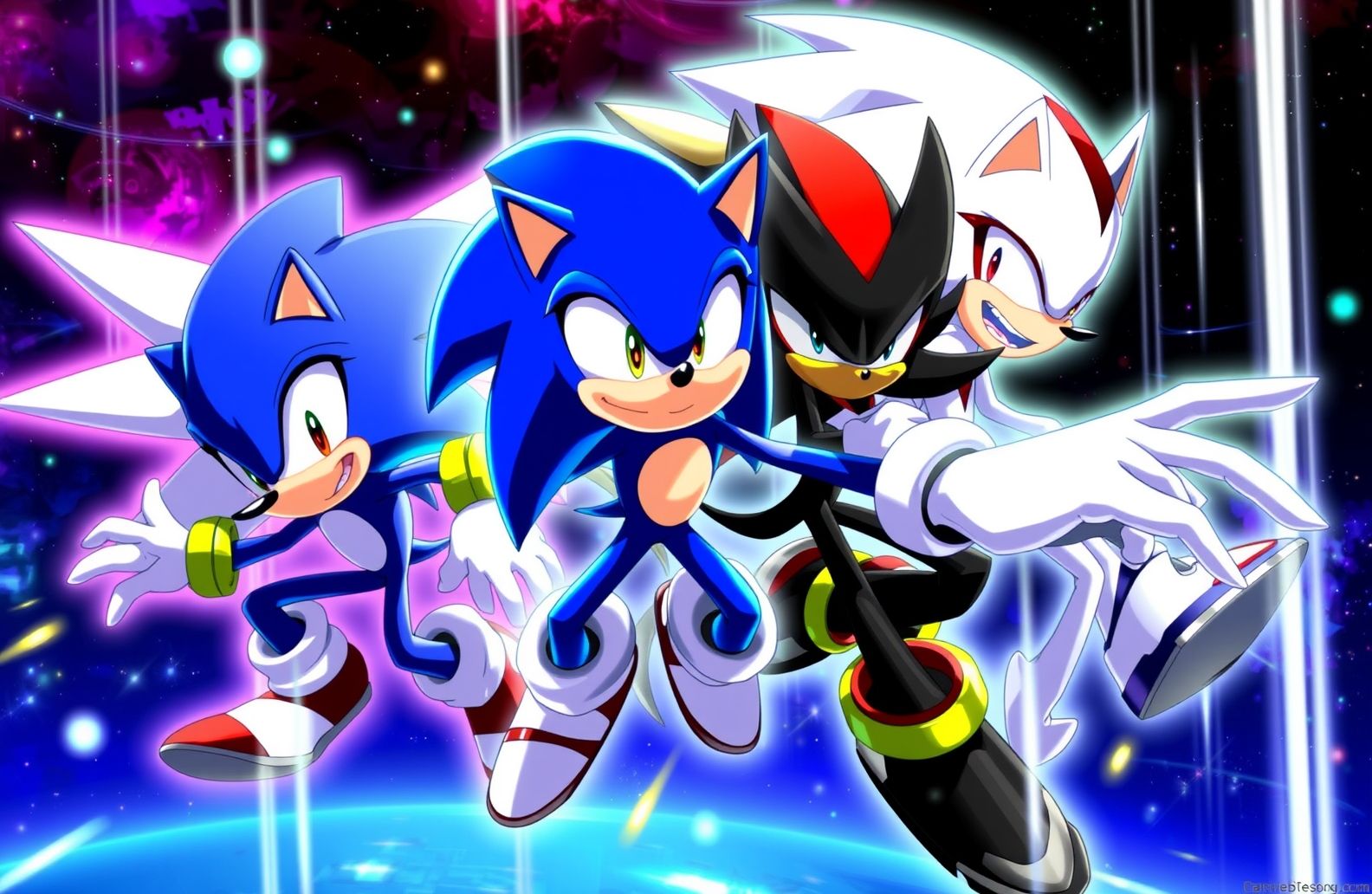 Sonic Shadow And Silver Wallpaper
