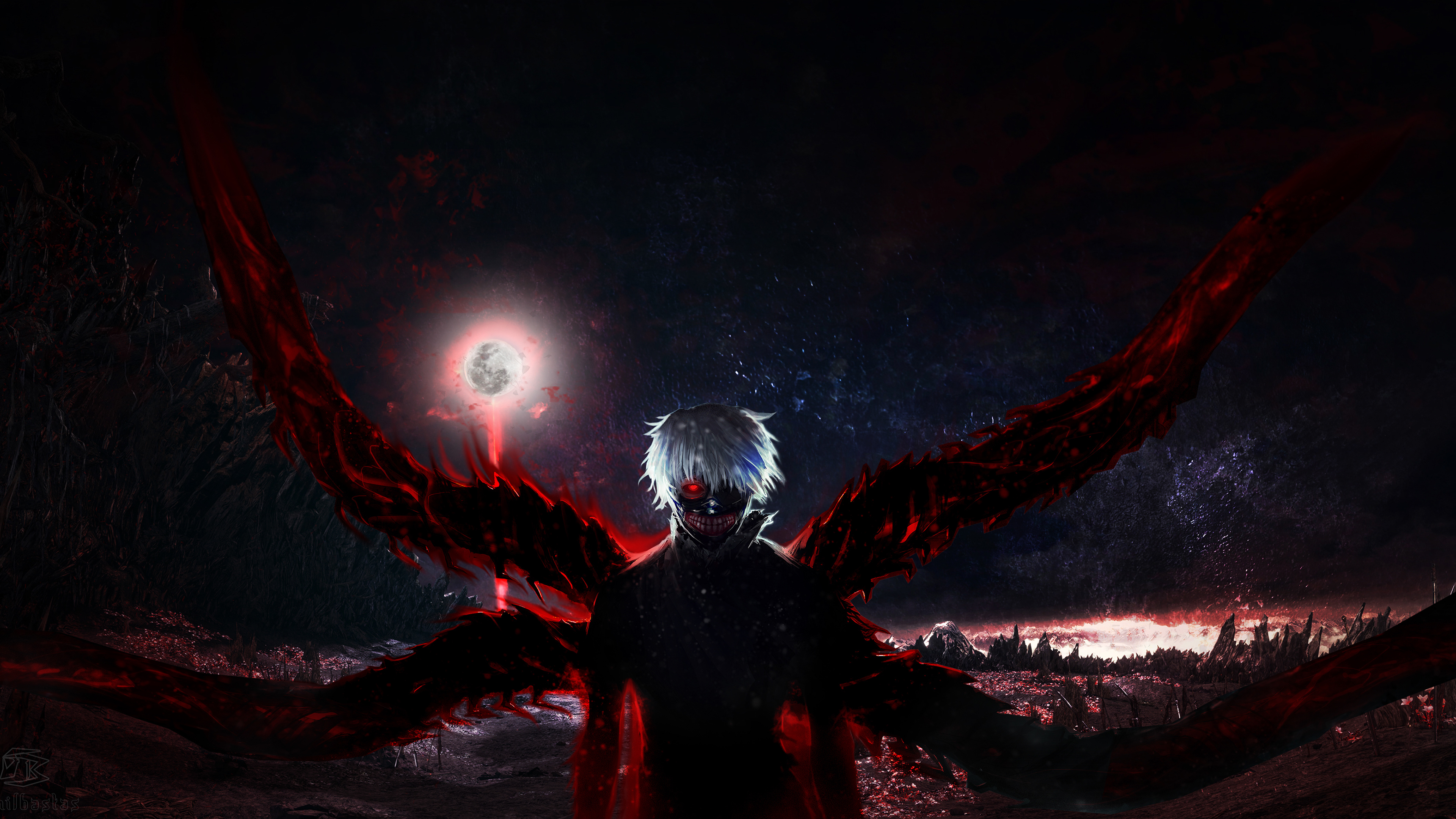 Tokyo Ghoul 4k HD Anime Wallpaper Image Photos And Picture