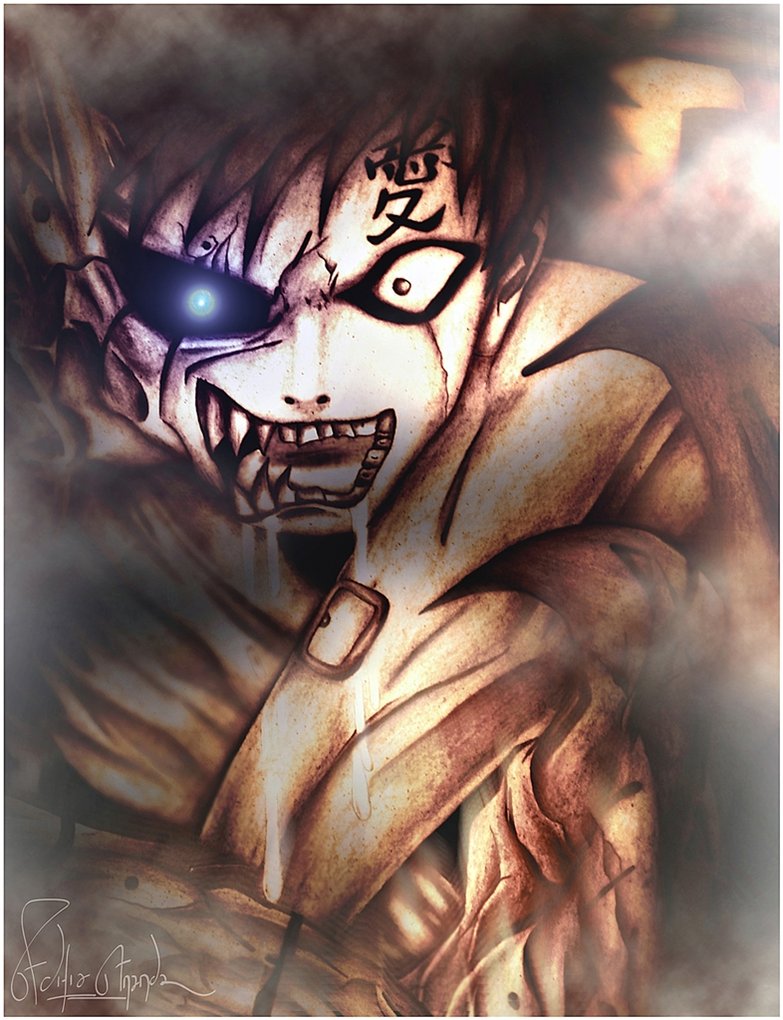 Gaara Screamo 3D by DT anand on