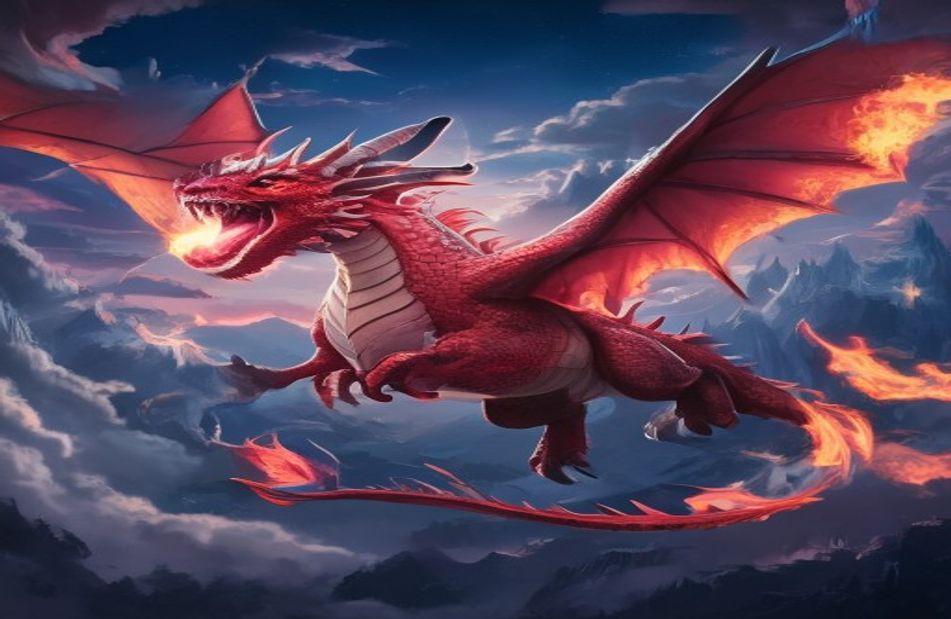 Red Dragon Gaming Wallpaper