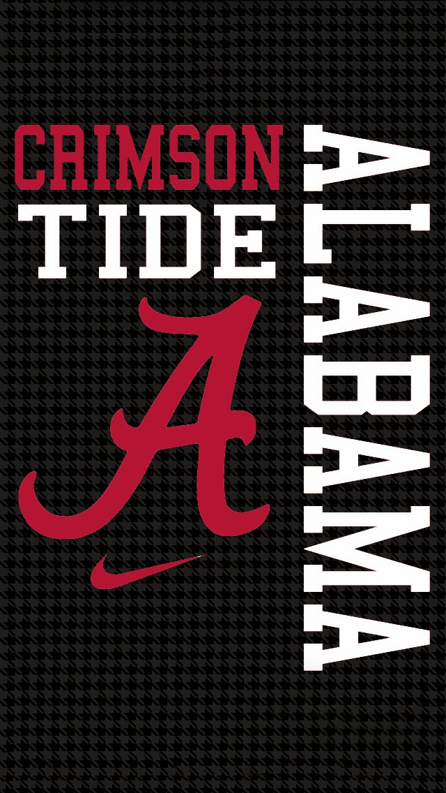 Alabama Crimson Tide iPhone Wallpaper On