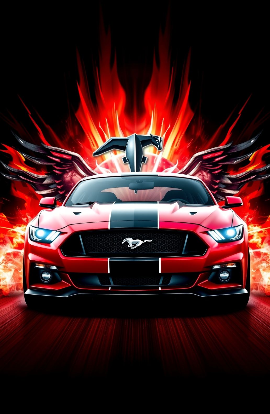 Mustang Logo Wallpaper