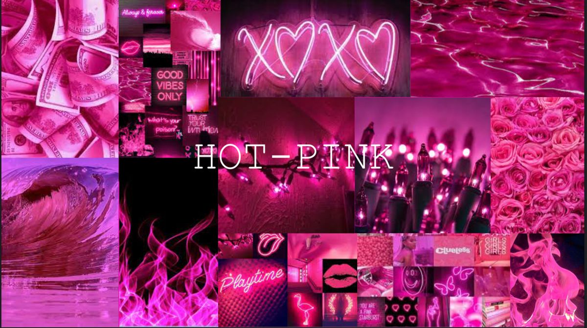 Hot Pink Aesthetic Wallpaper