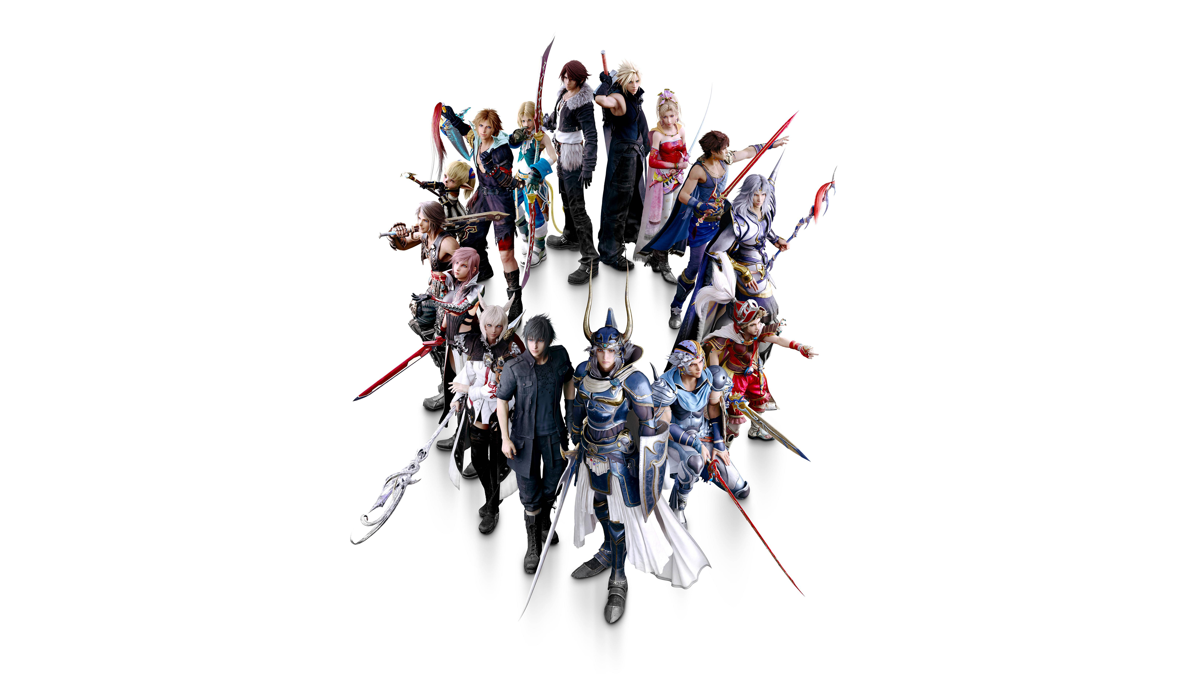 Dissidia Final Fantasy 4k Wallpaper Now Available Square Portal