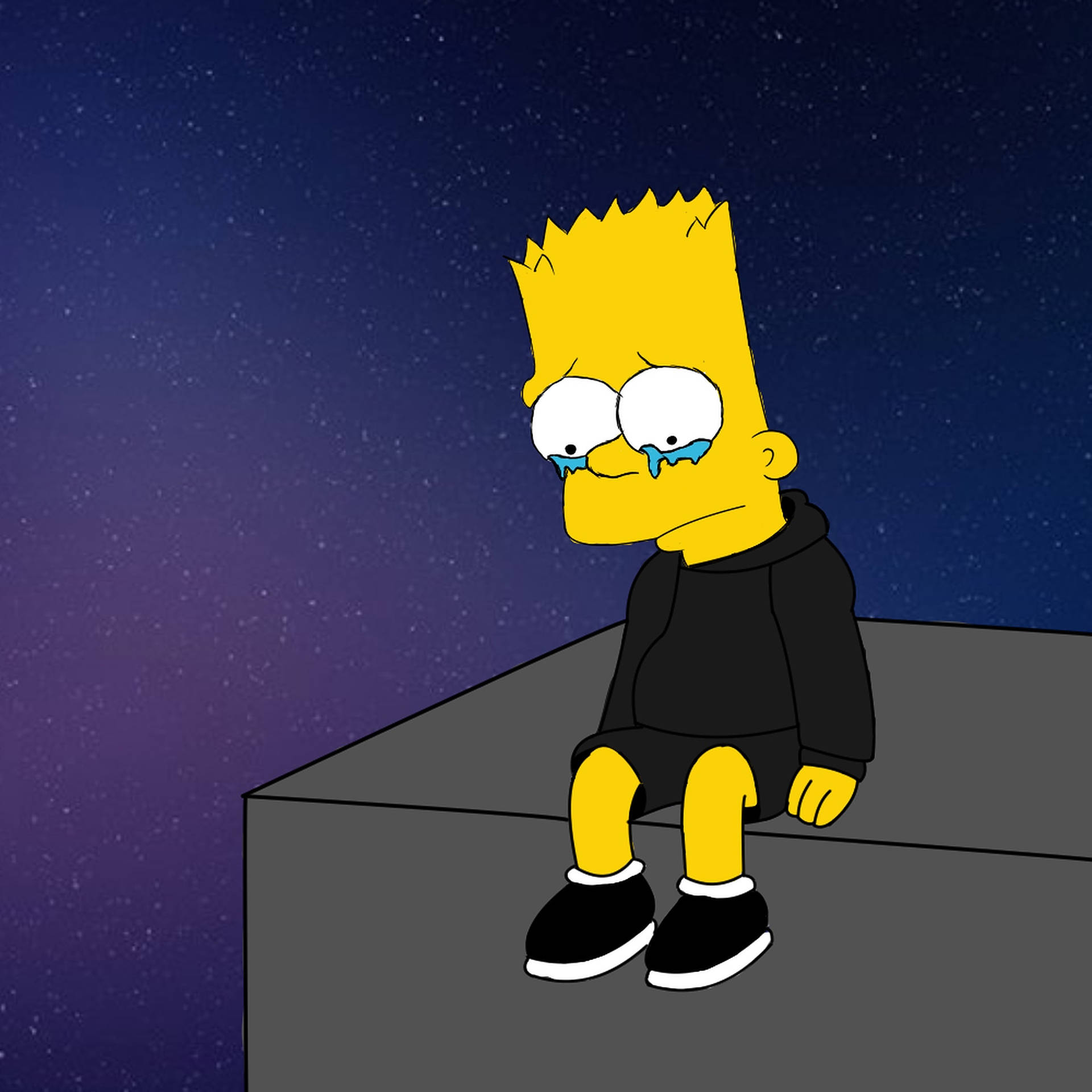 Top Bart Simpson Sad Wallpaper Full HD 4k To Use