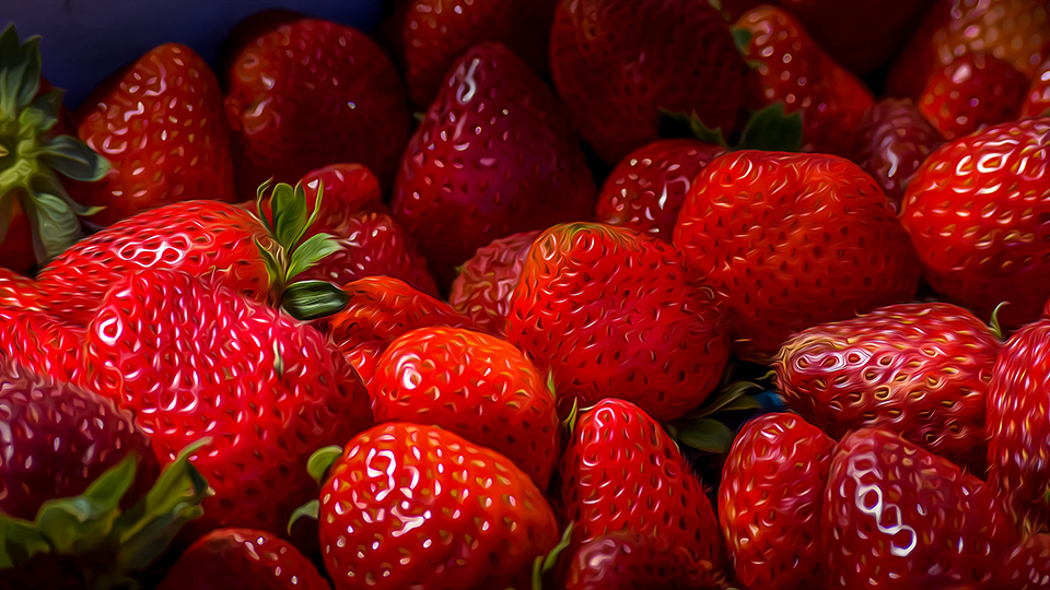 Amazing Strawberries 4k Wallpaper Kde Store