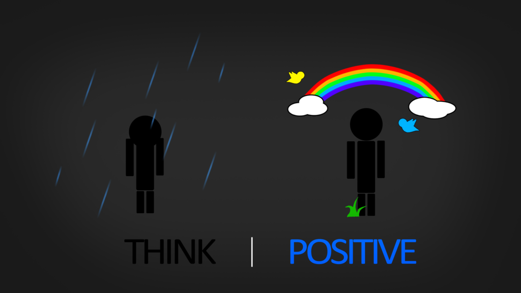 Think Positive HD Wallpaper By Samuels Graphics