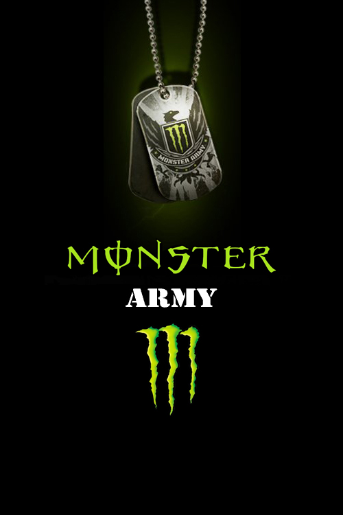 74 Monster Energy Logo Wallpaper On Wallpapersafari