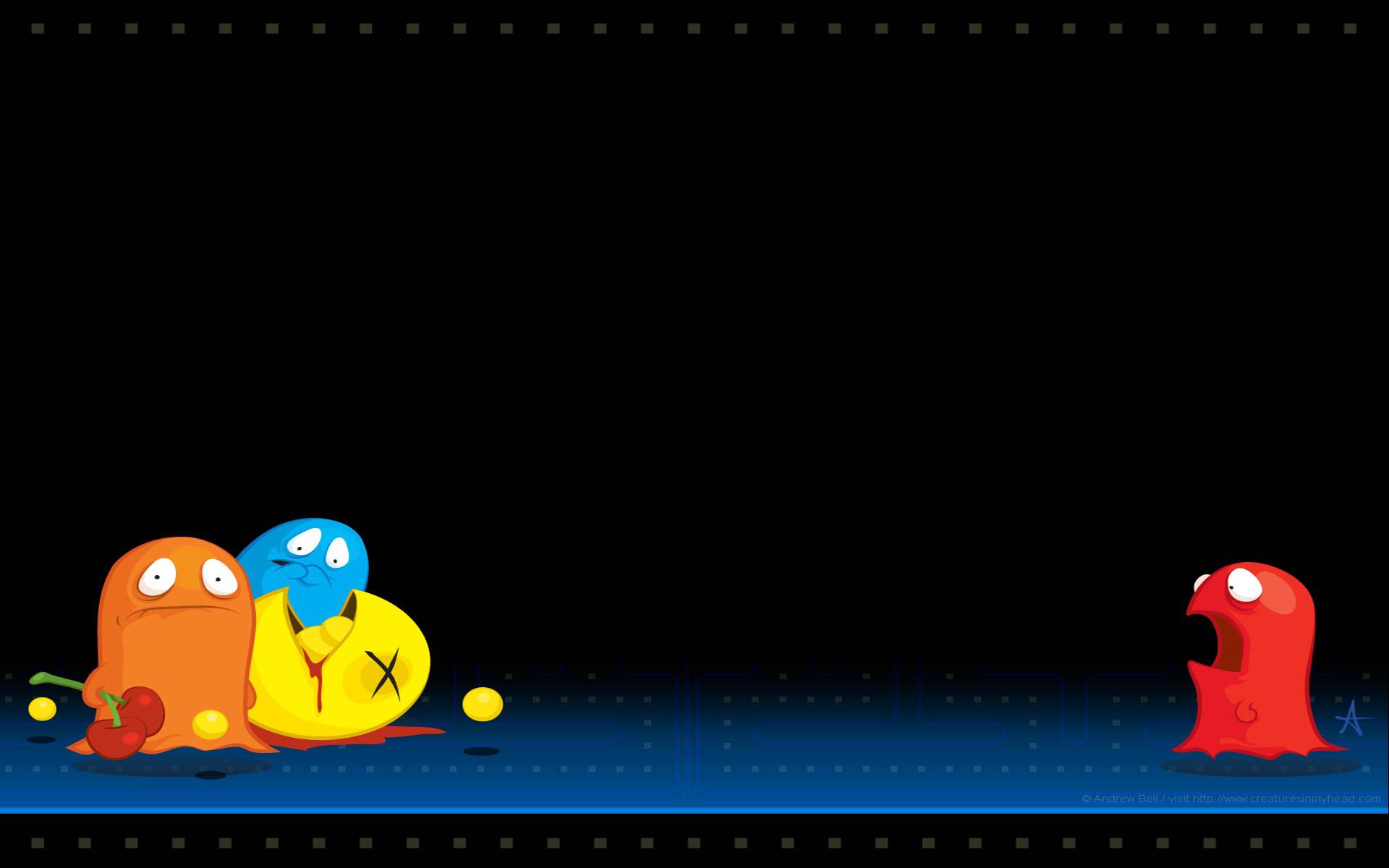 Pac Man Puter Wallpaper Desktop Background Id