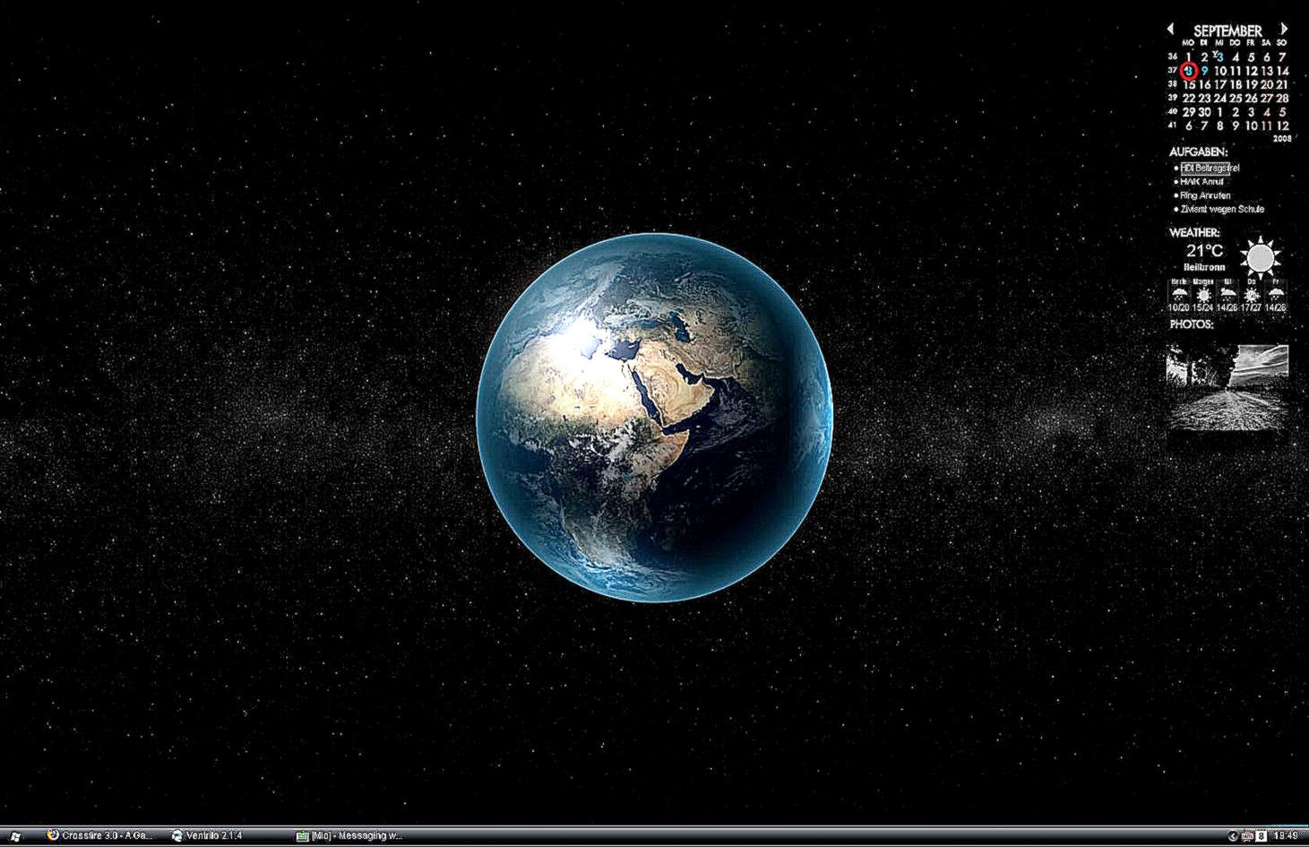 Animated Wallpaper Earth Background