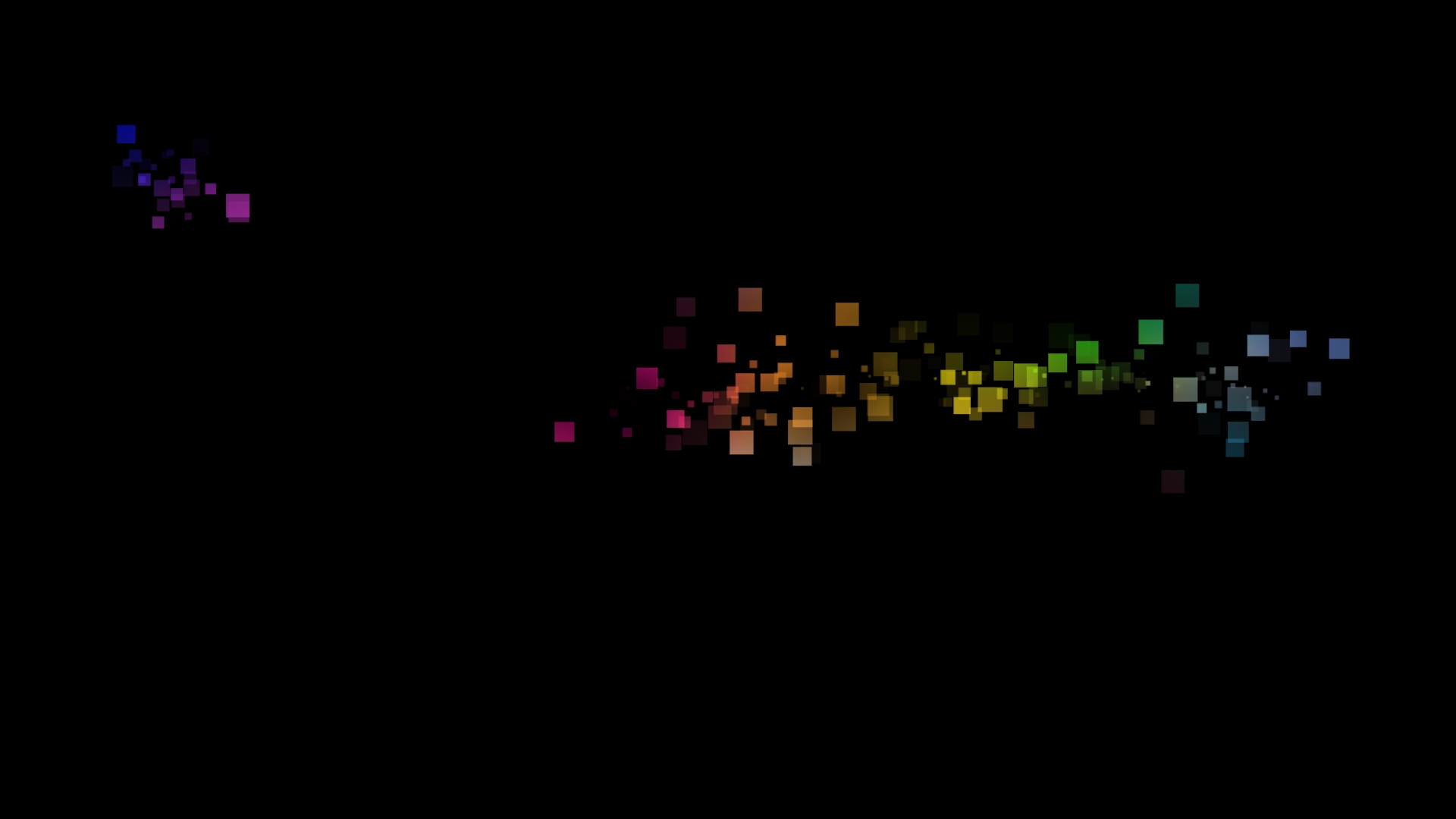 1080p Dark Rainbow Pixel Splash