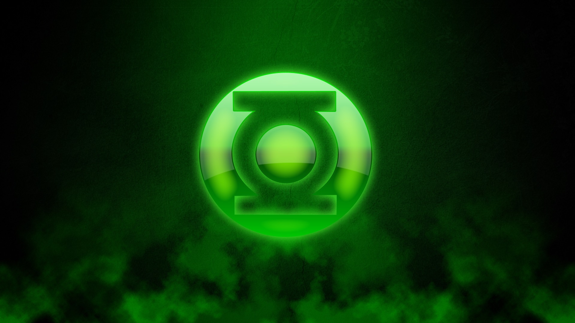 Green Lantern Logo desktop wallpaper 1920x1080