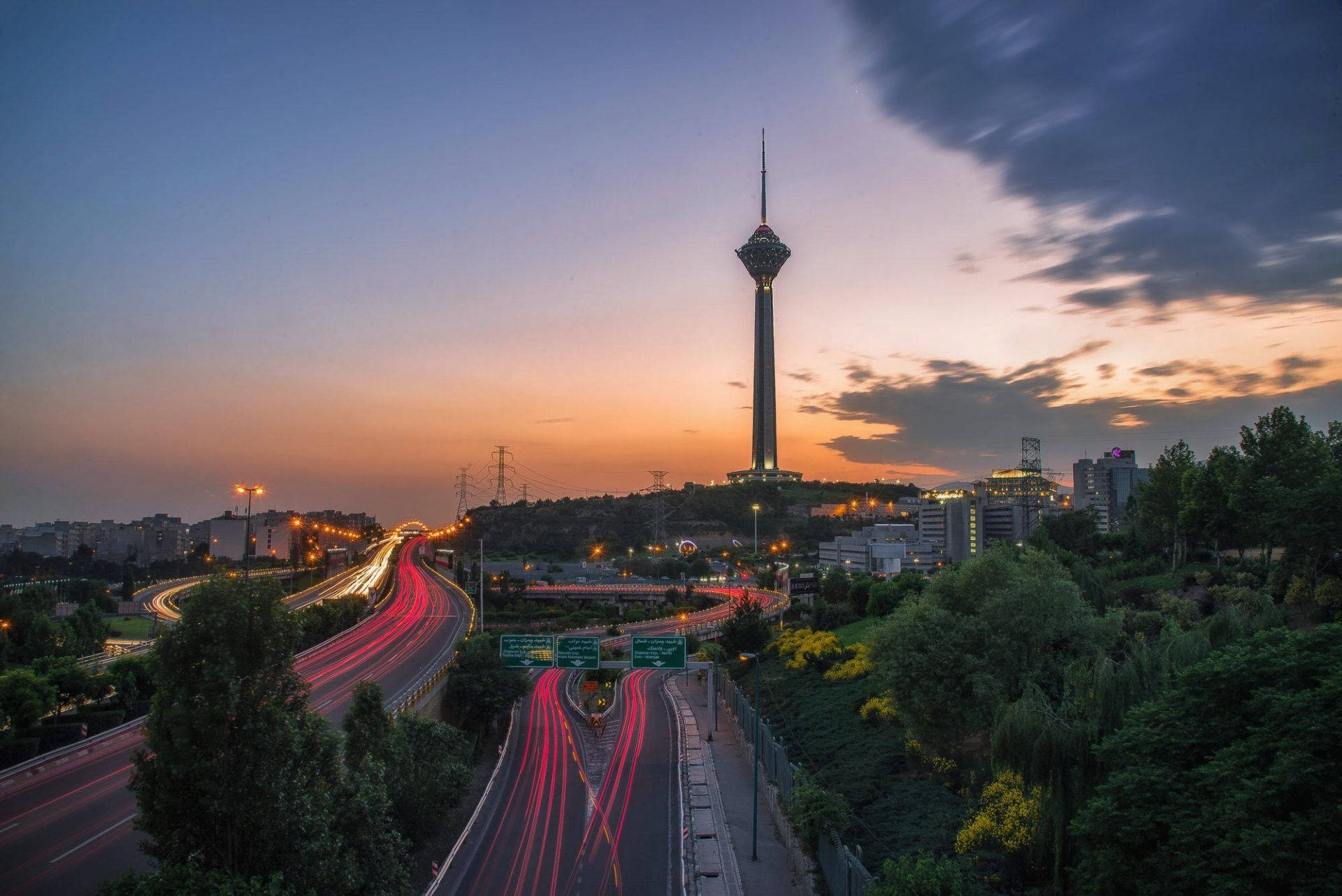 Tehran Road Time Lapse Fwuqg5gvkkbg5tjb Wallpaper
