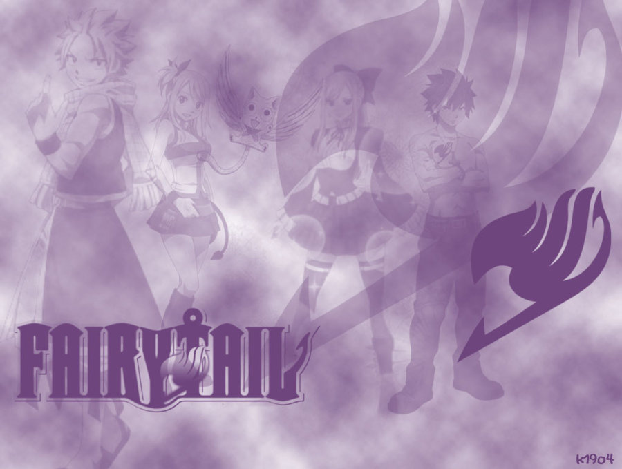 Purple Wallpaper Fairy Tail By Kurokori1904