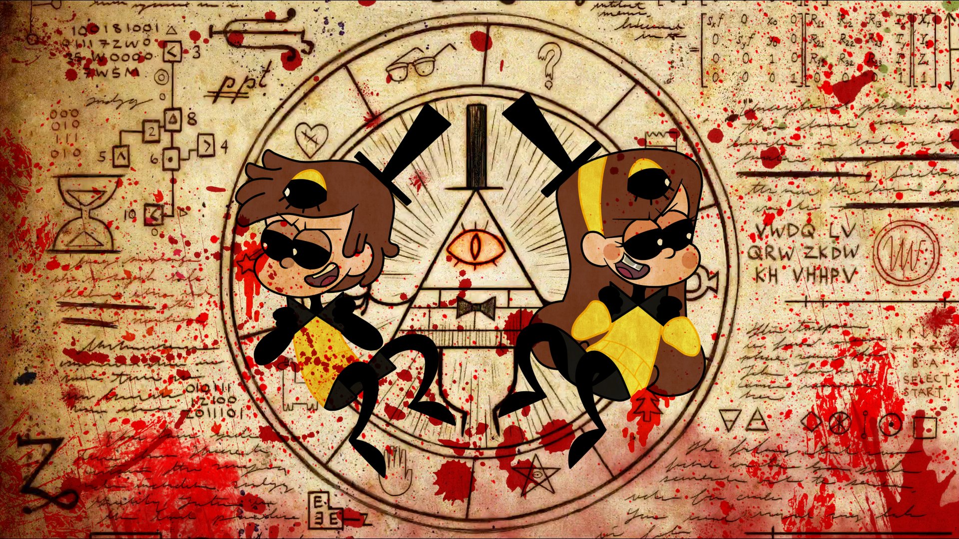 Gravity Falls Disney Family Animated Cartoon Series Edy Wallpaper