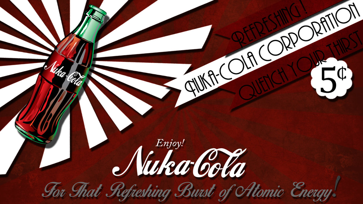 Fallout Nuka Cola Poster Wallpaper By Imtabe
