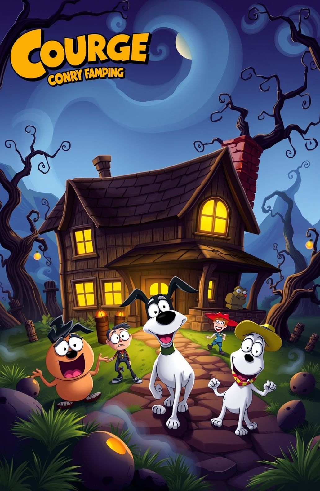 Courage The Cowardly Dog Wallpaper