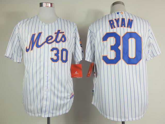 Mens Baseball Jersey 2015 New New York Mets Jerseys Stitched Logos 30