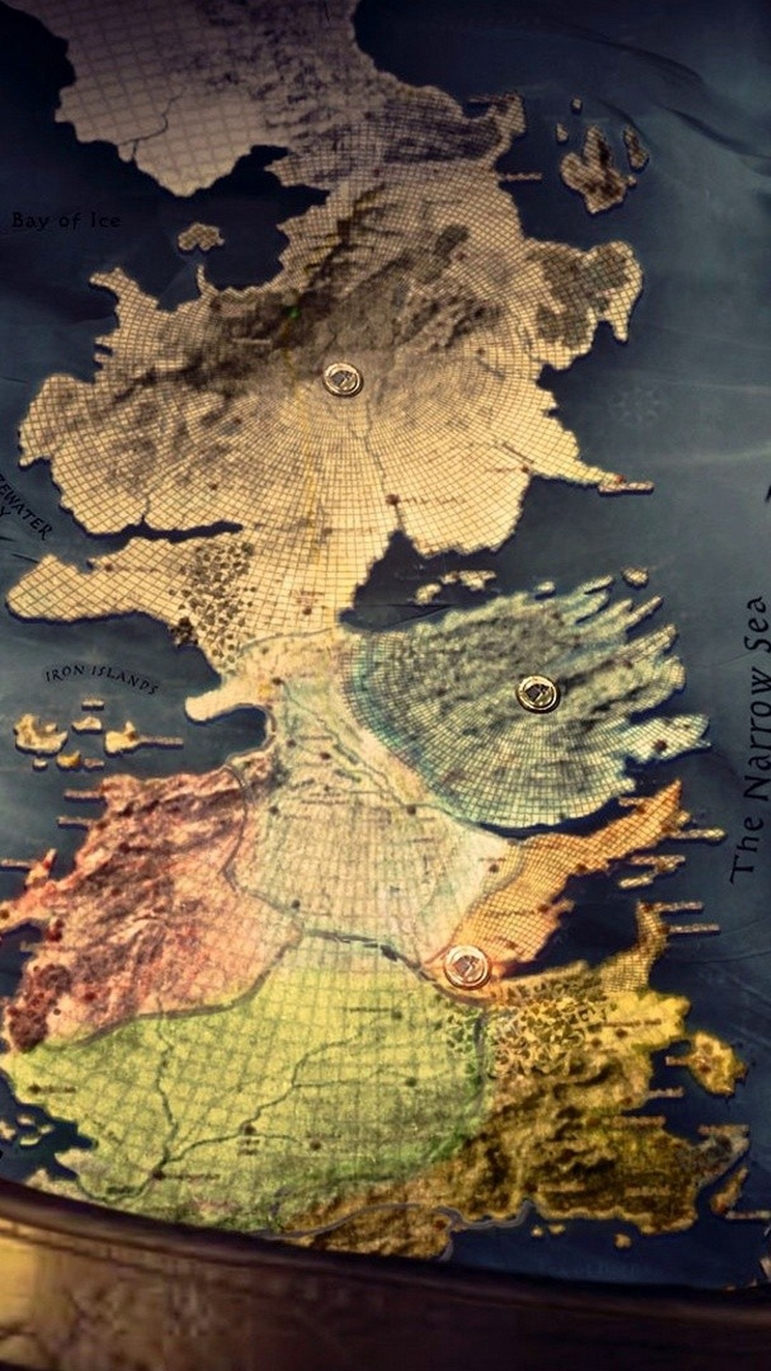 Game Of Thrones Map iPhone Wallpaper 3d