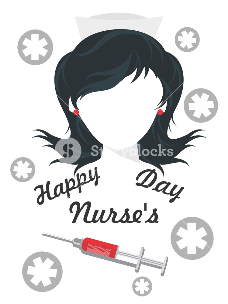 Happy Nurses Day Background Royalty Free Stock Image