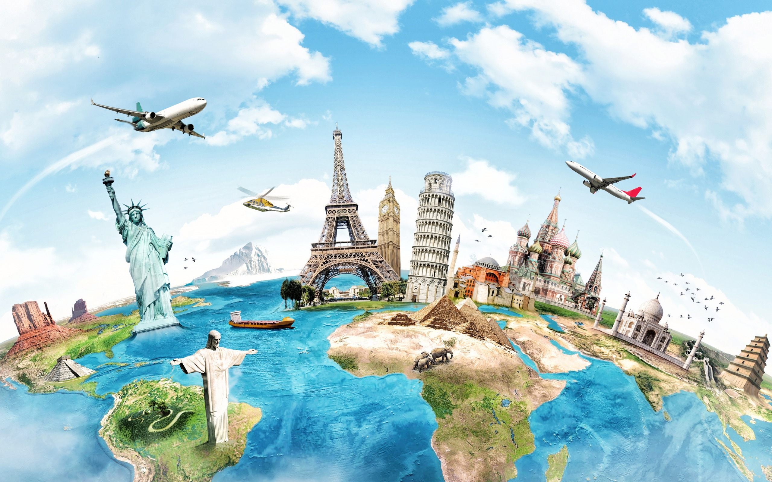 World Travel Wallpaper - WallpaperSafari