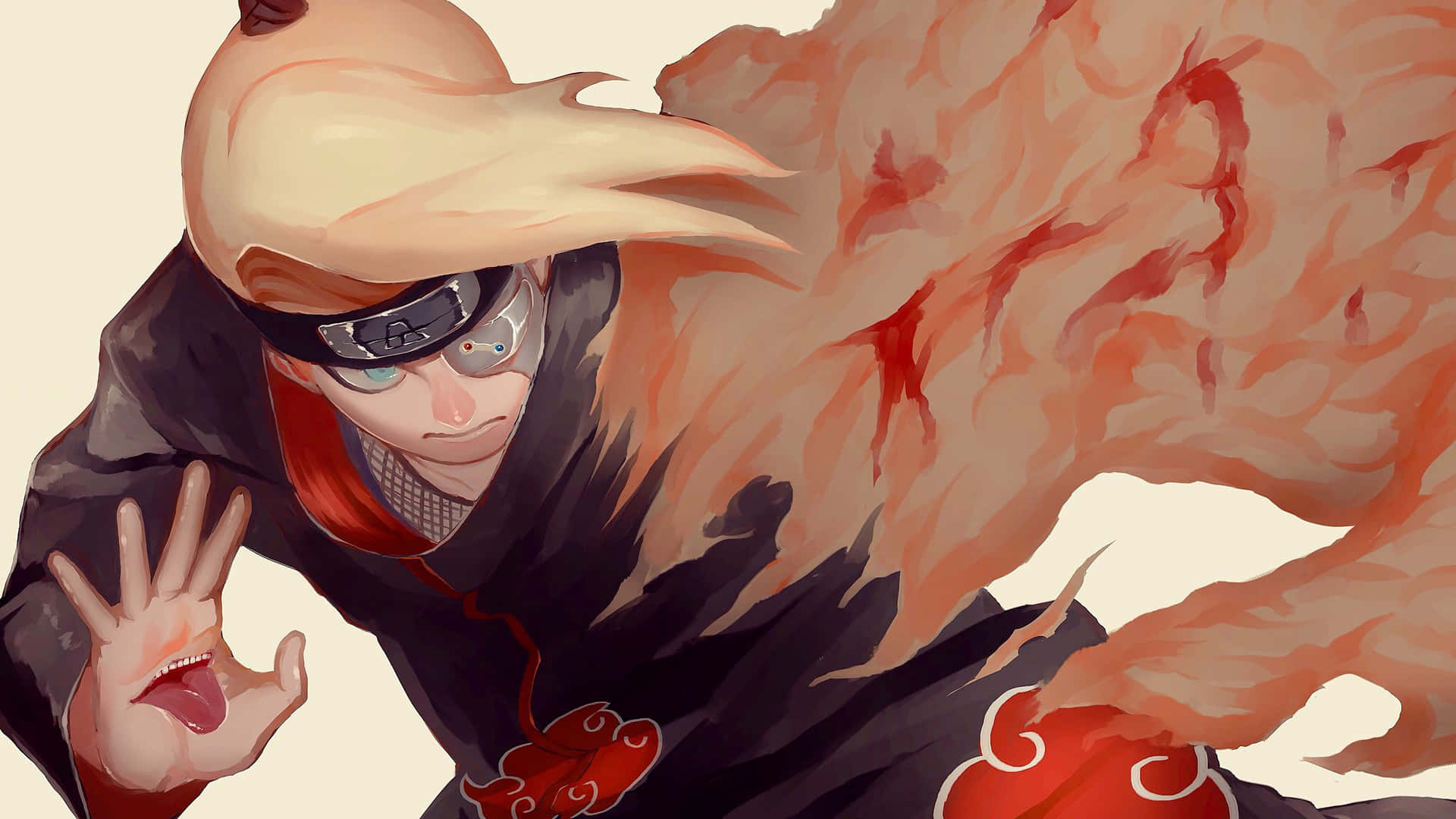 Akatsuki Cloud Background Wallpaper