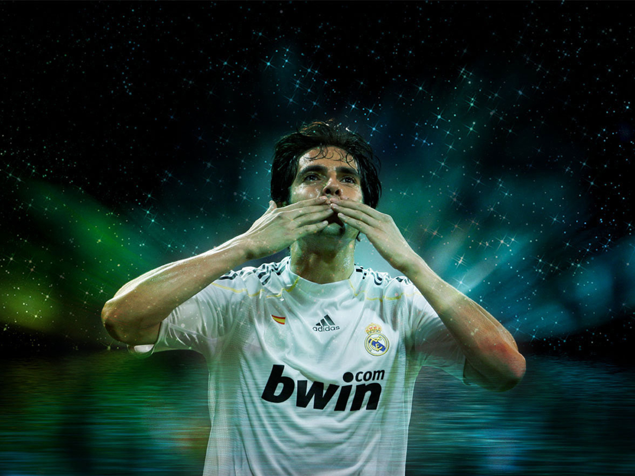 Top Footballer Wallpaper Ricardo Kaka Real Madrid