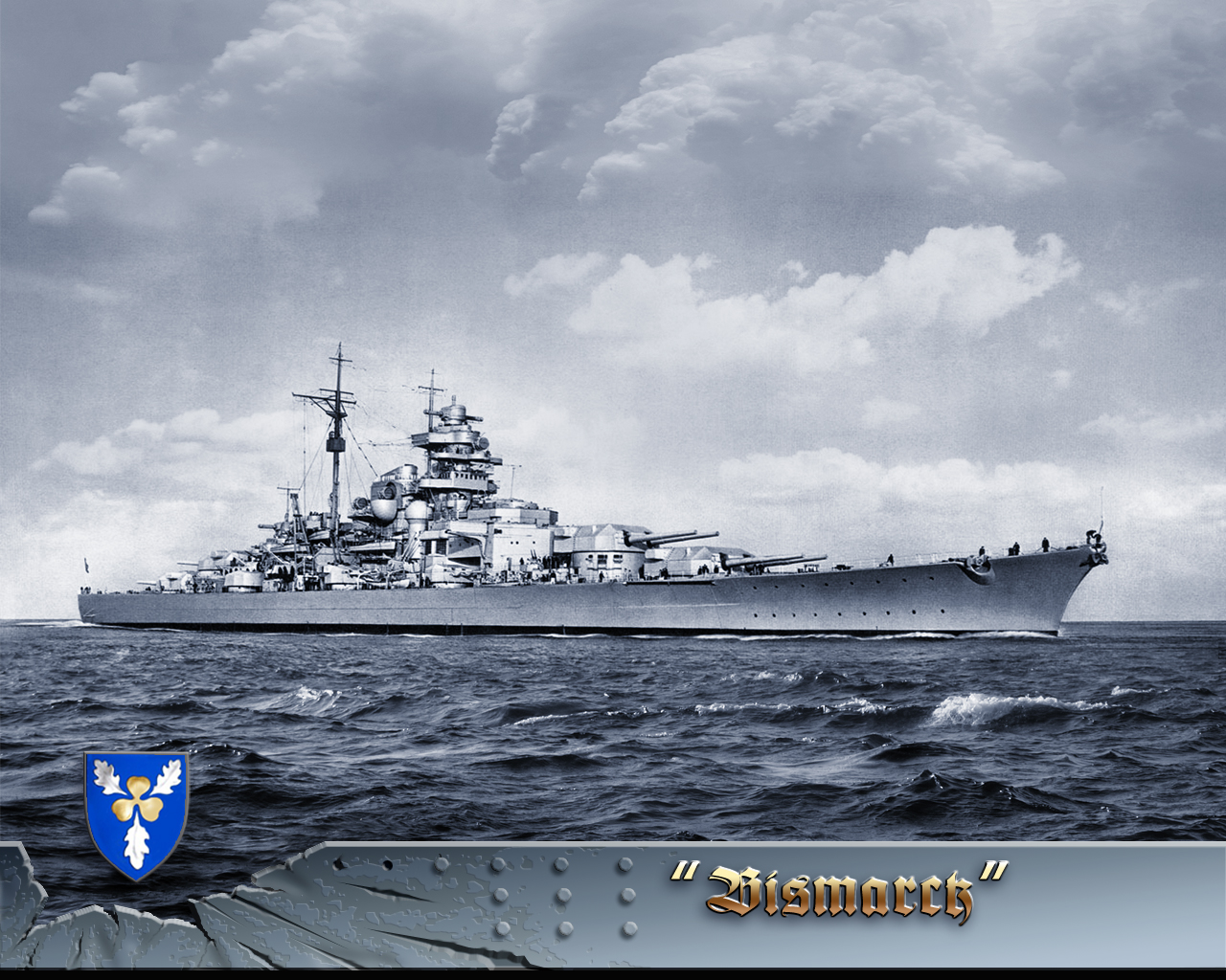 Battleship Bismarck Wallpaper