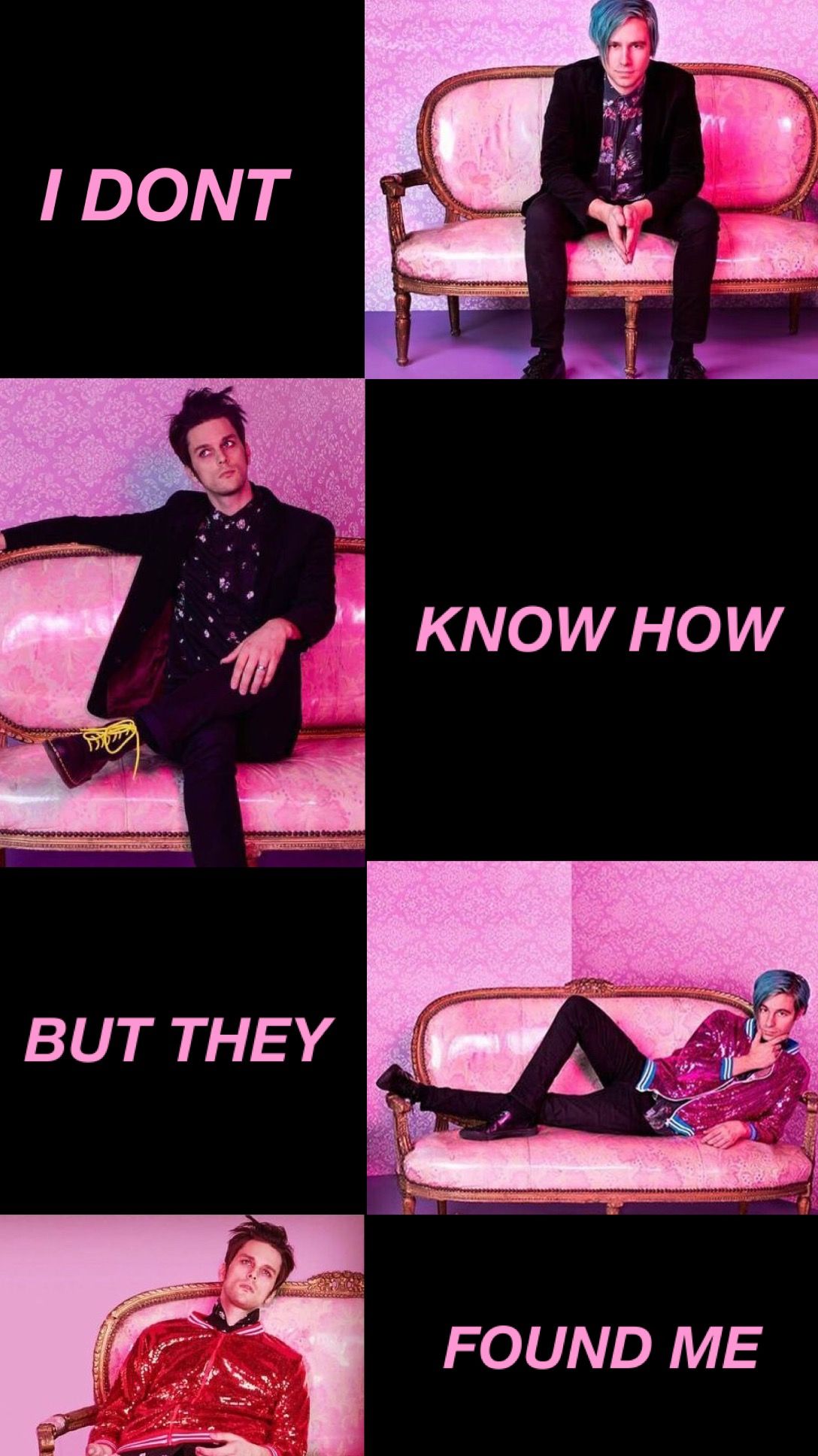 I Don T Know How But They Found Me Aesthetic Wallpaper Ment