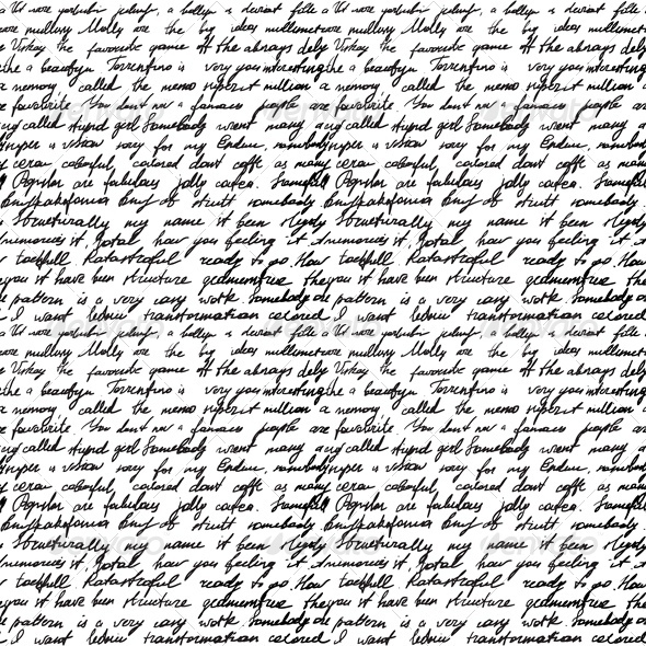 Background With Handwritten Letter Inside The Mind Of Timothy Allard