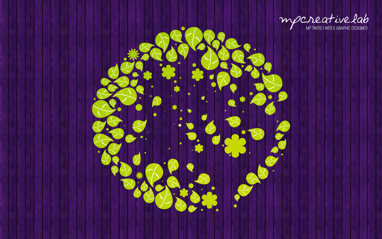Purple and Green Wallpaper by Nysil on