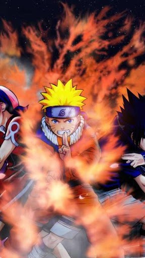 Naruto wallpaper on your phone with this unofficial live wallpaper