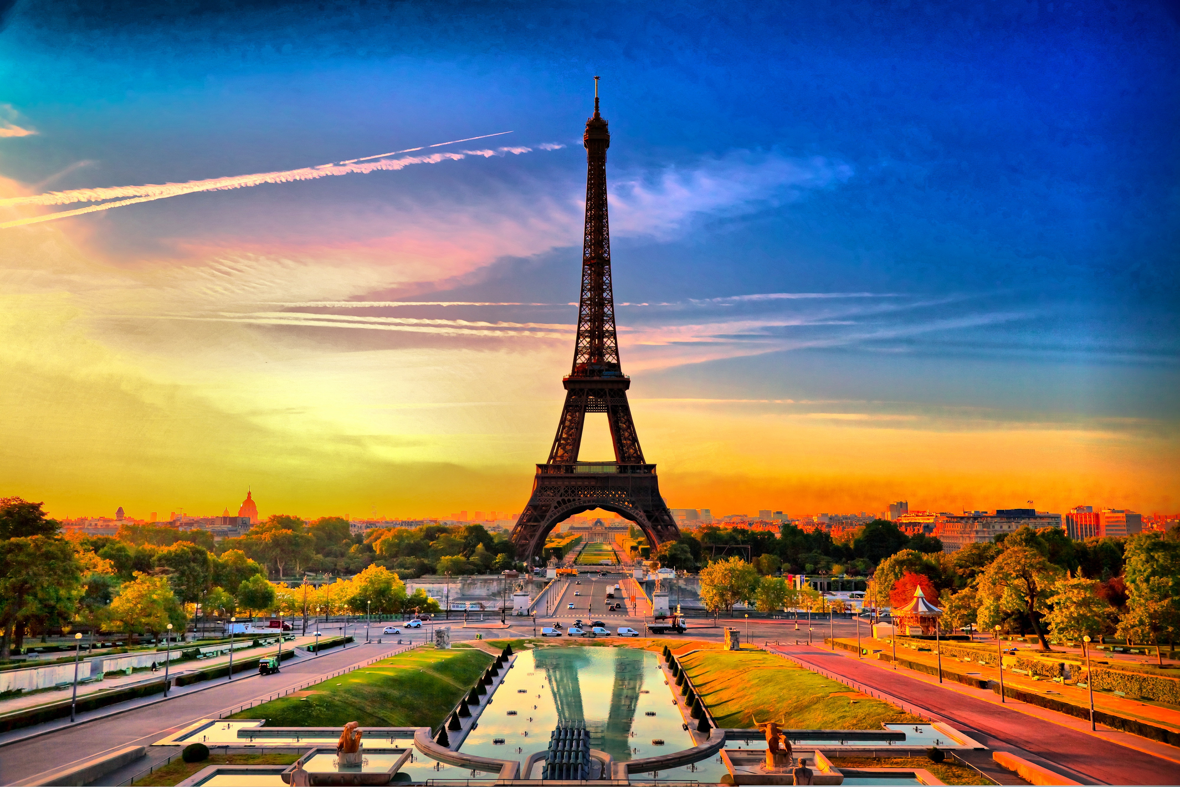 tower Paris Summer day July wallpapers and images   wallpapers