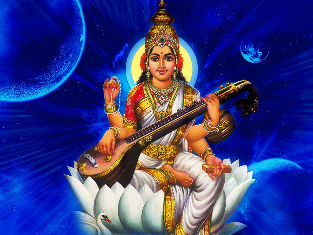 Pictures Goddess Saraswati Wallpaper
